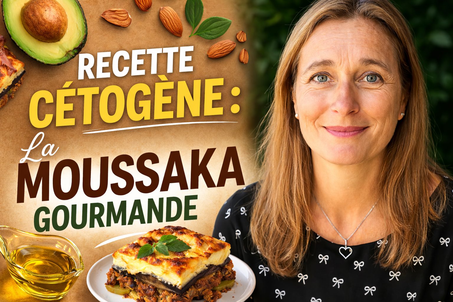 Recette Cétogène : La moussaka gourmande