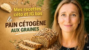 Mes recettes céto et IG bas : le pain cétogène aux graines