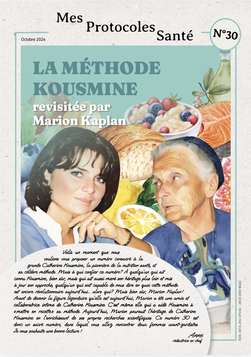 La méthode Kousmine revisitée par Marion Kaplan