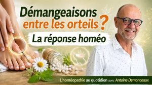 Démangeaisons entre les orteils ? La réponse homéo